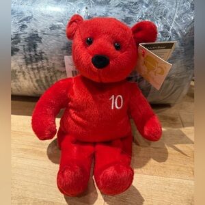 NWT Nutrisystem 10 lbs Weight Loss Goal Workout Teddy Bear Plush